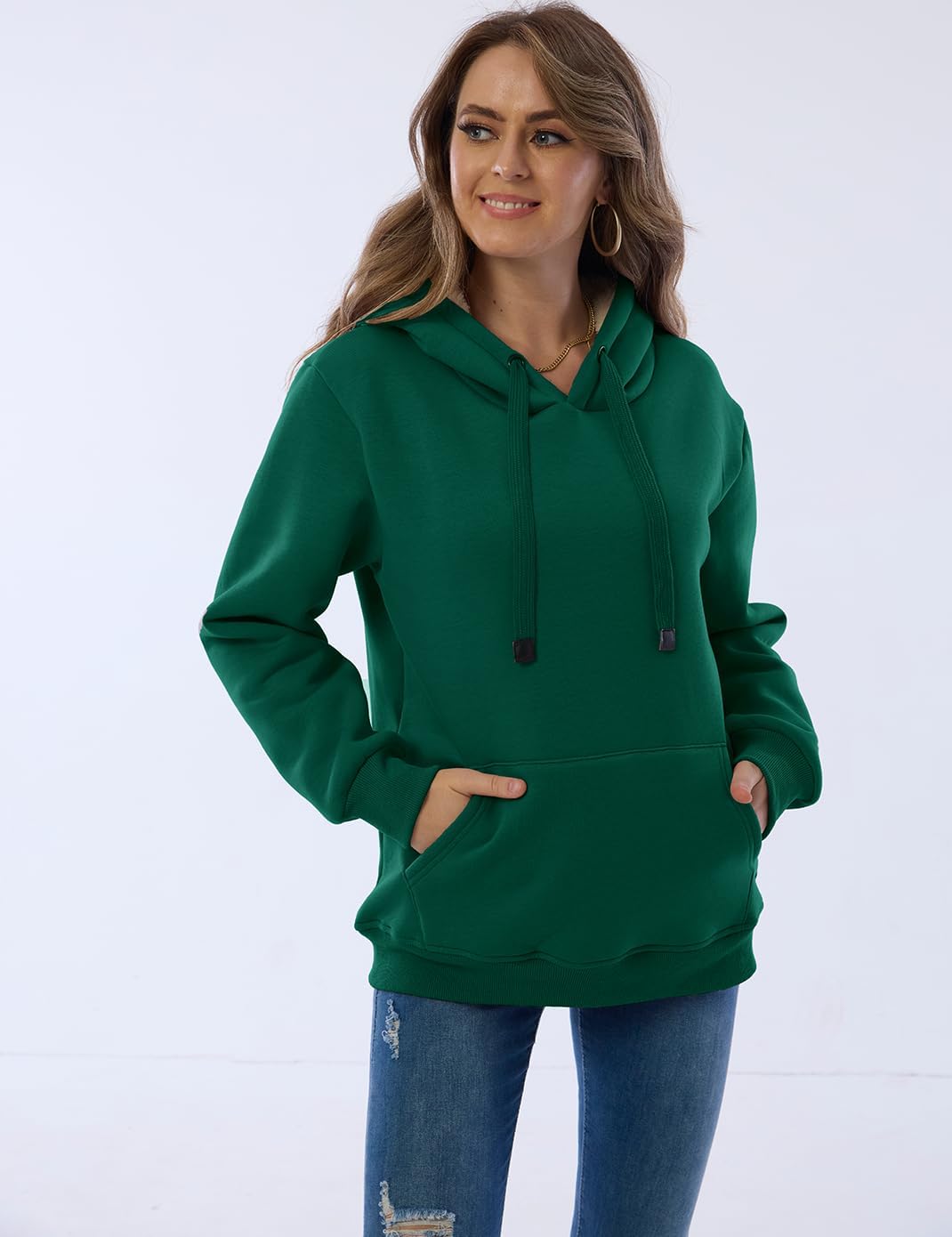 Dames Casual Gevoerde Hoodie - Lilly