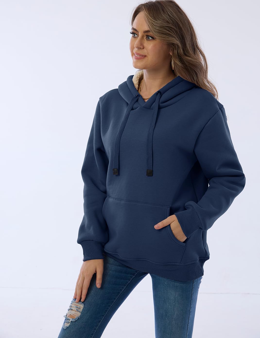 Dames Casual Gevoerde Hoodie - Lilly