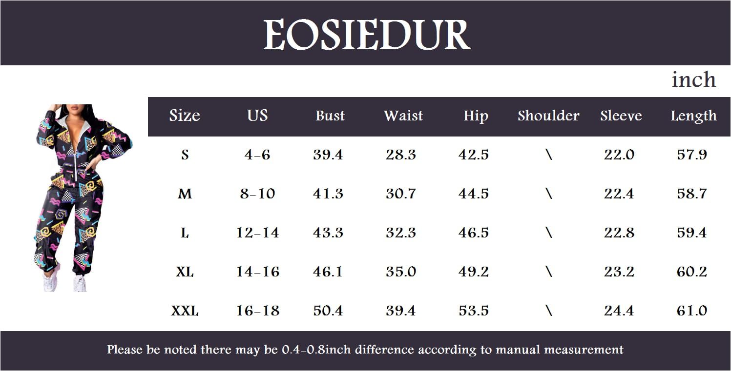 Retro Dames Windbreaker Jumpsuit - Elodie