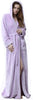 Fluffy Fleece Badjas met Capuchon - CozyFluff