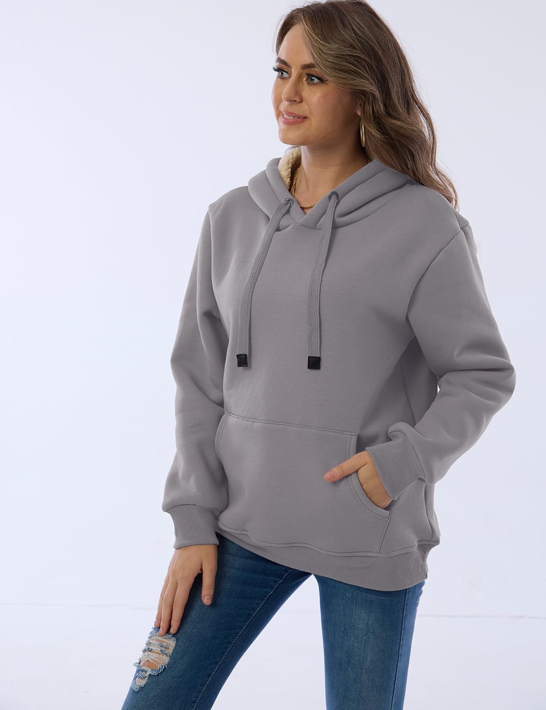 Dames Casual Gevoerde Hoodie - Lilly