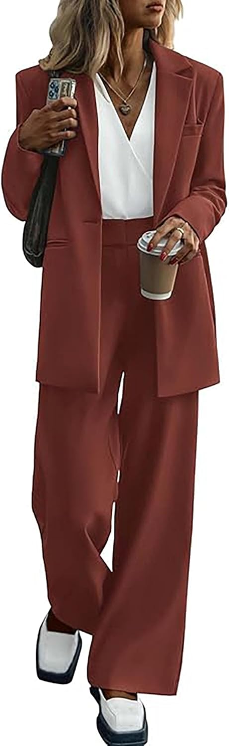 Stijlvolle Blazer en Pantalon Set - Mia