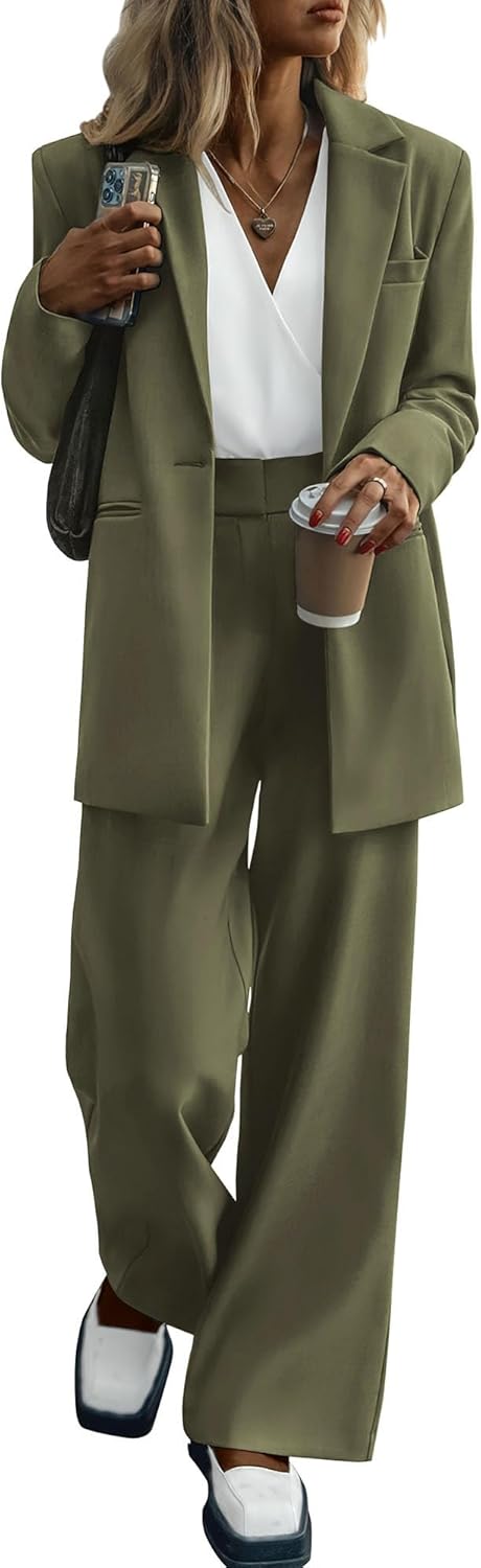 Stijlvolle Blazer en Pantalon Set - Mia