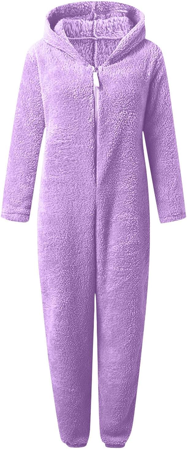 Sherpa Fuzzy Onesie met Capuchon - CozyCat