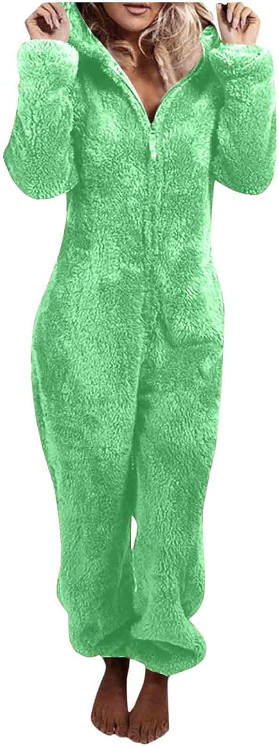 Sherpa Fuzzy Onesie met Capuchon - CozyCat