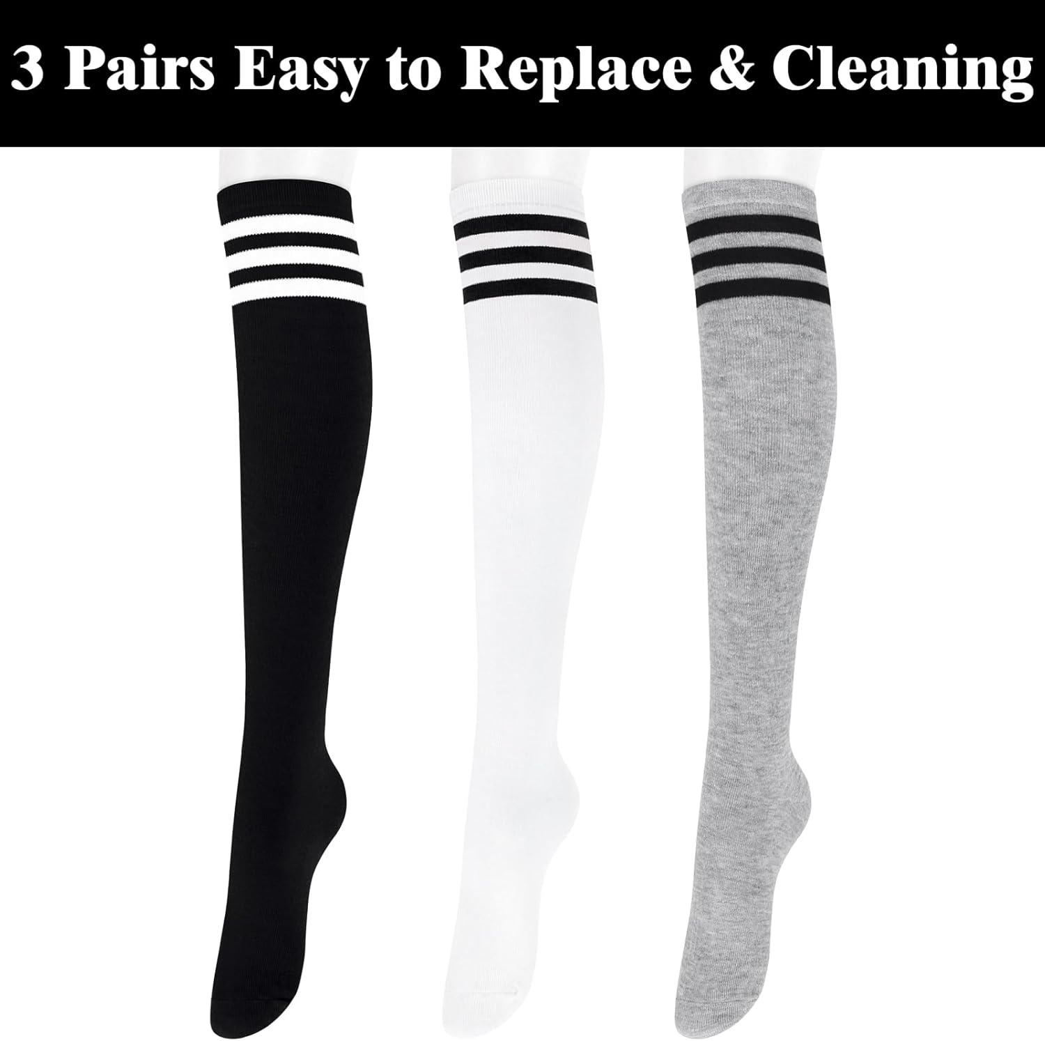 Knee High Sokken - Lila