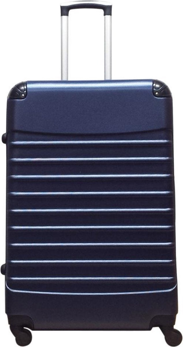 2-Delige Donkerblauwe Hardcase Kofferset – Monaco