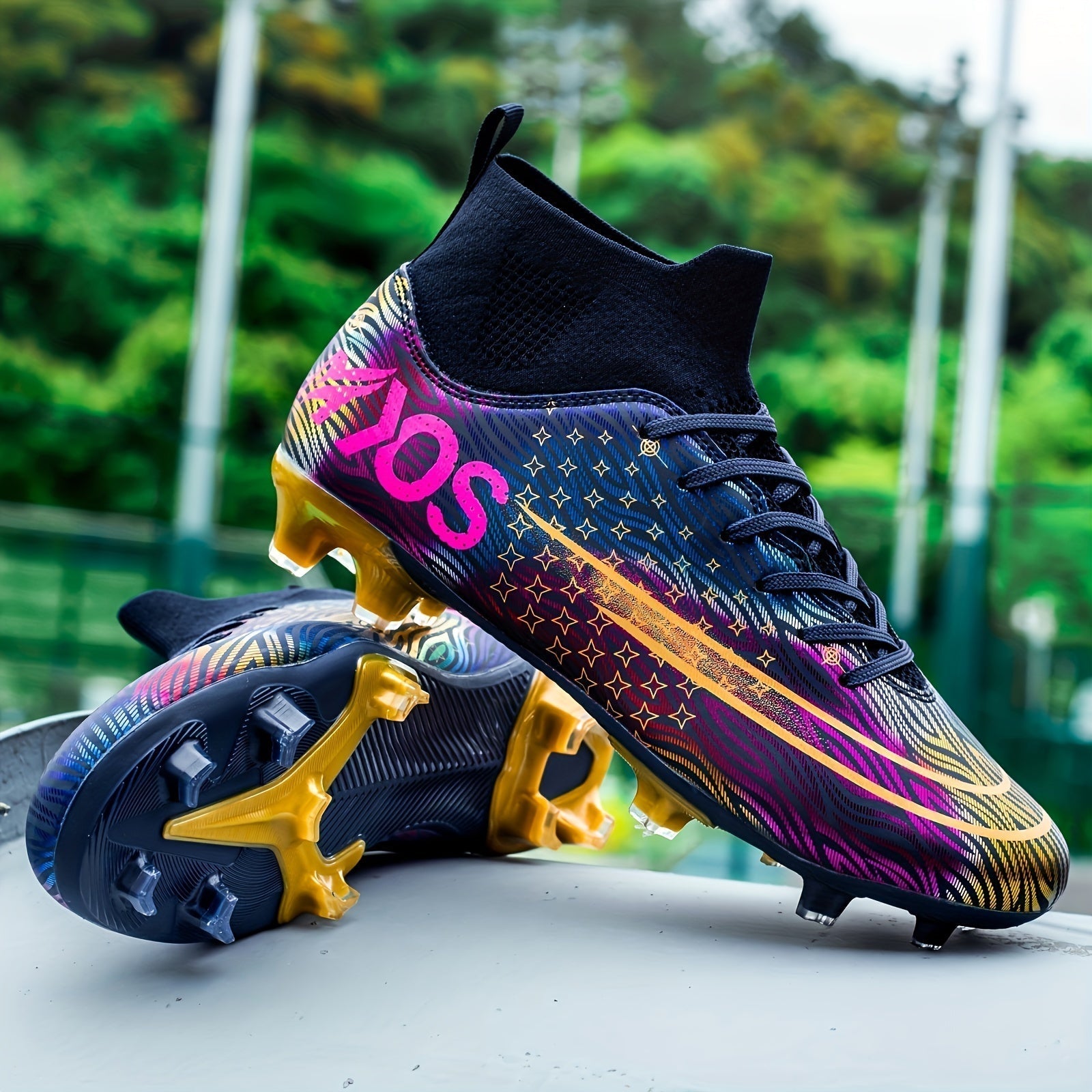 Heren Voetbalschoenen met Grip & Hoog Enkelontwerp – Dario