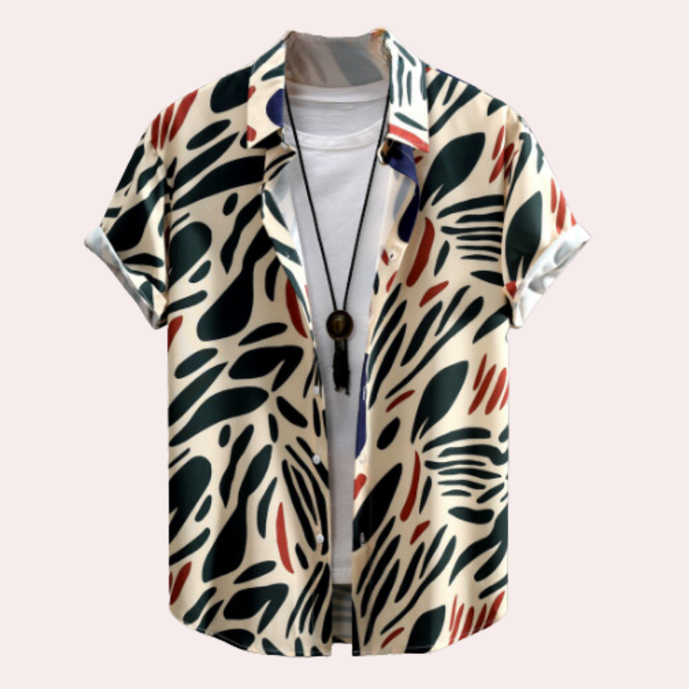 Casual Korte Mouwen Overhemd voor Heren - Rafael