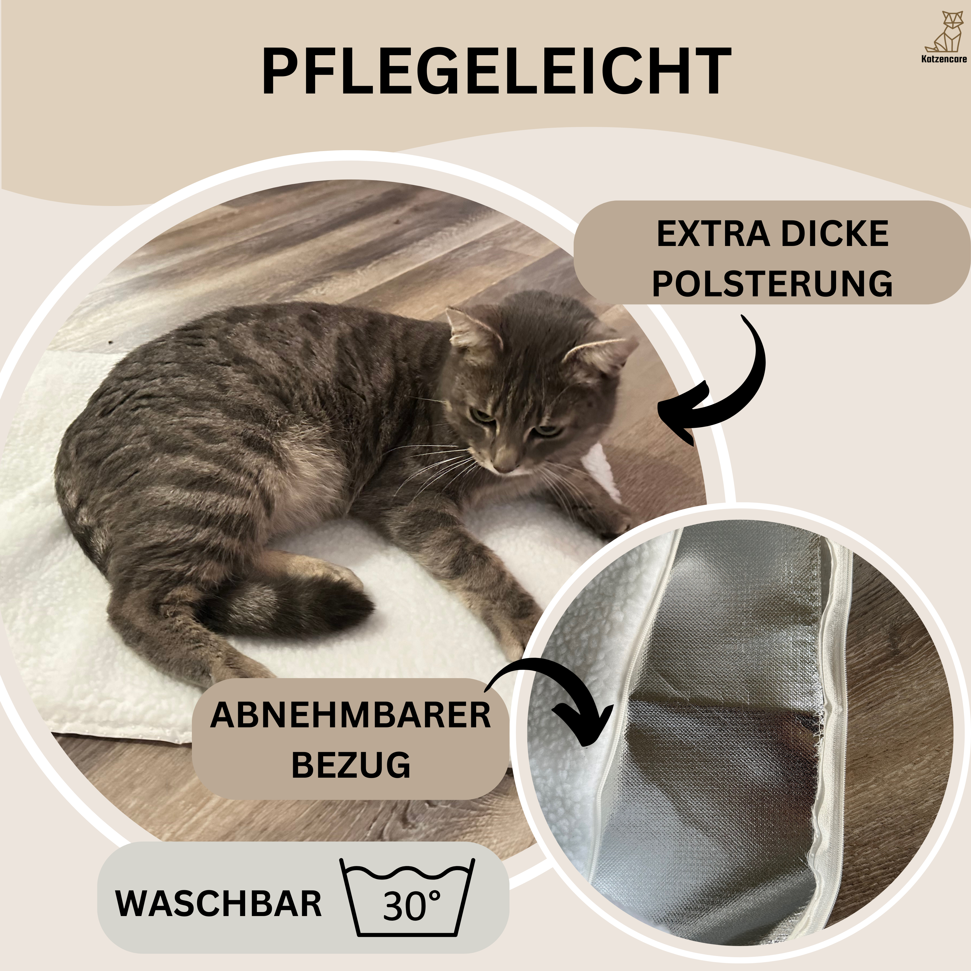Zelfverwarmende Kattenmat - WarmPurr™