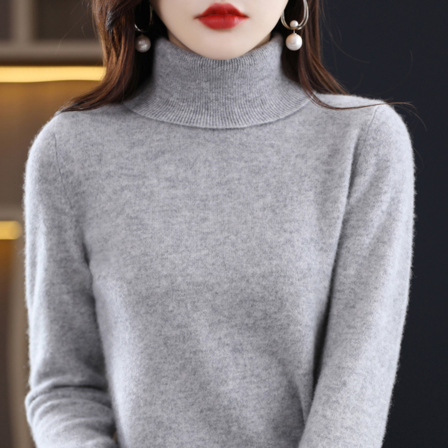 Luxe Kasjmier Dames Coltrui - Elena