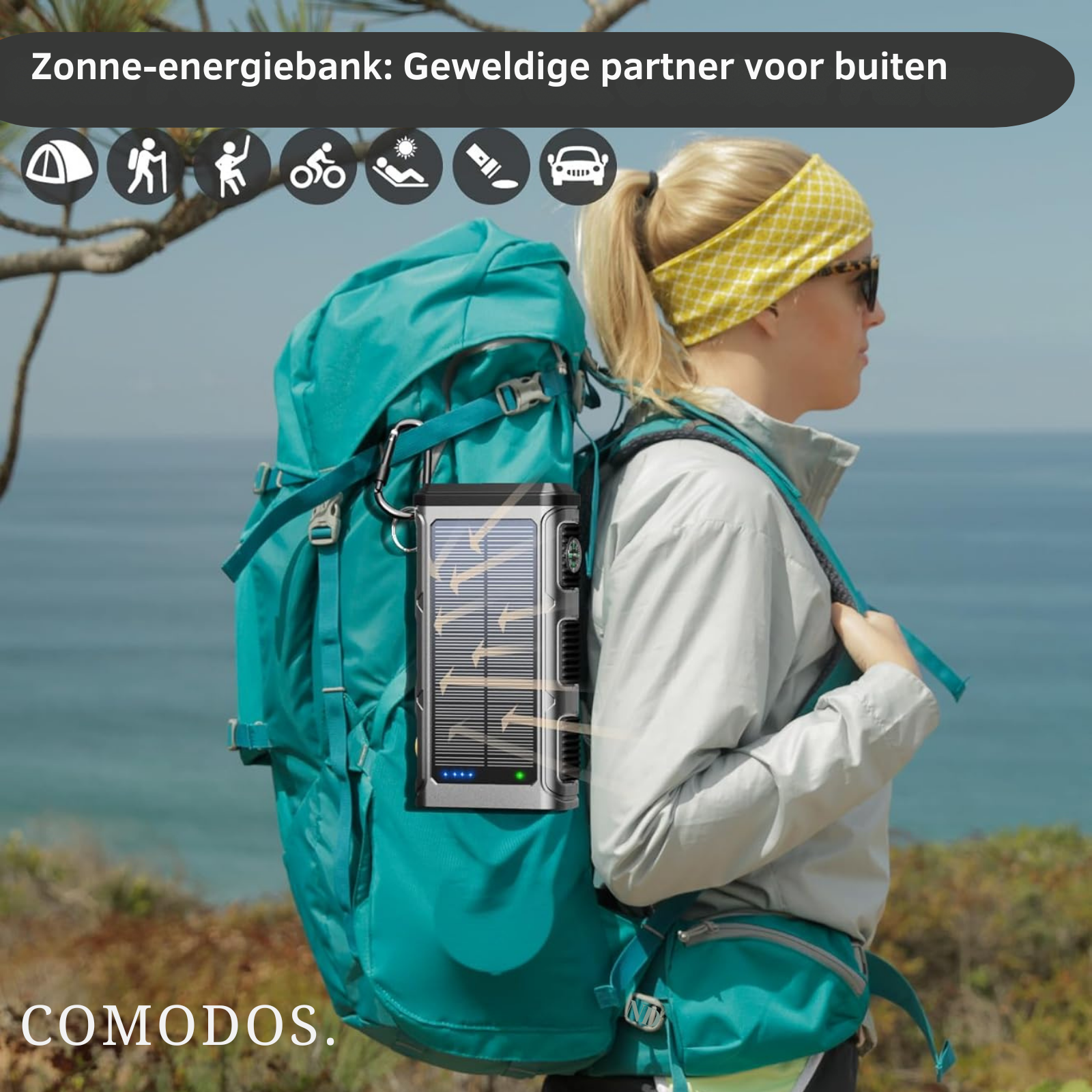 Solar Power Bank - PowerSafe 20000