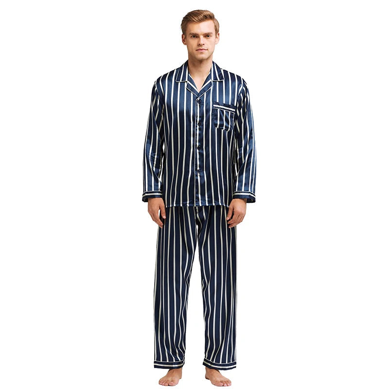 Satin Charm Pyjama | Stijlvolle en comfy nachtkleding voor mannen