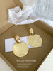 Gouden Oorbellen met Ronde Hangers - Amaya