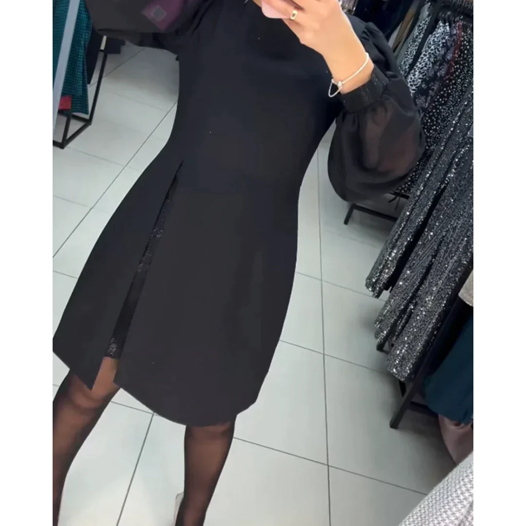 Klassieke Jurk met Lange Mouwen - Isabelle