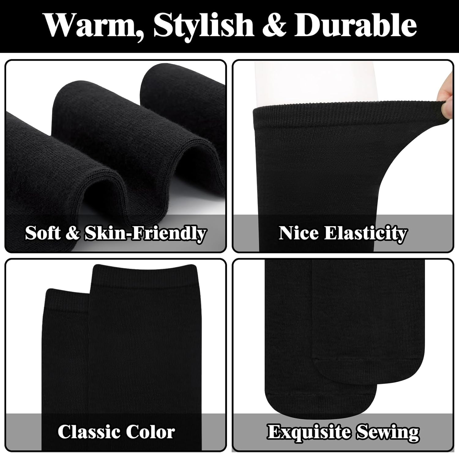 Knee High Sokken - Lila