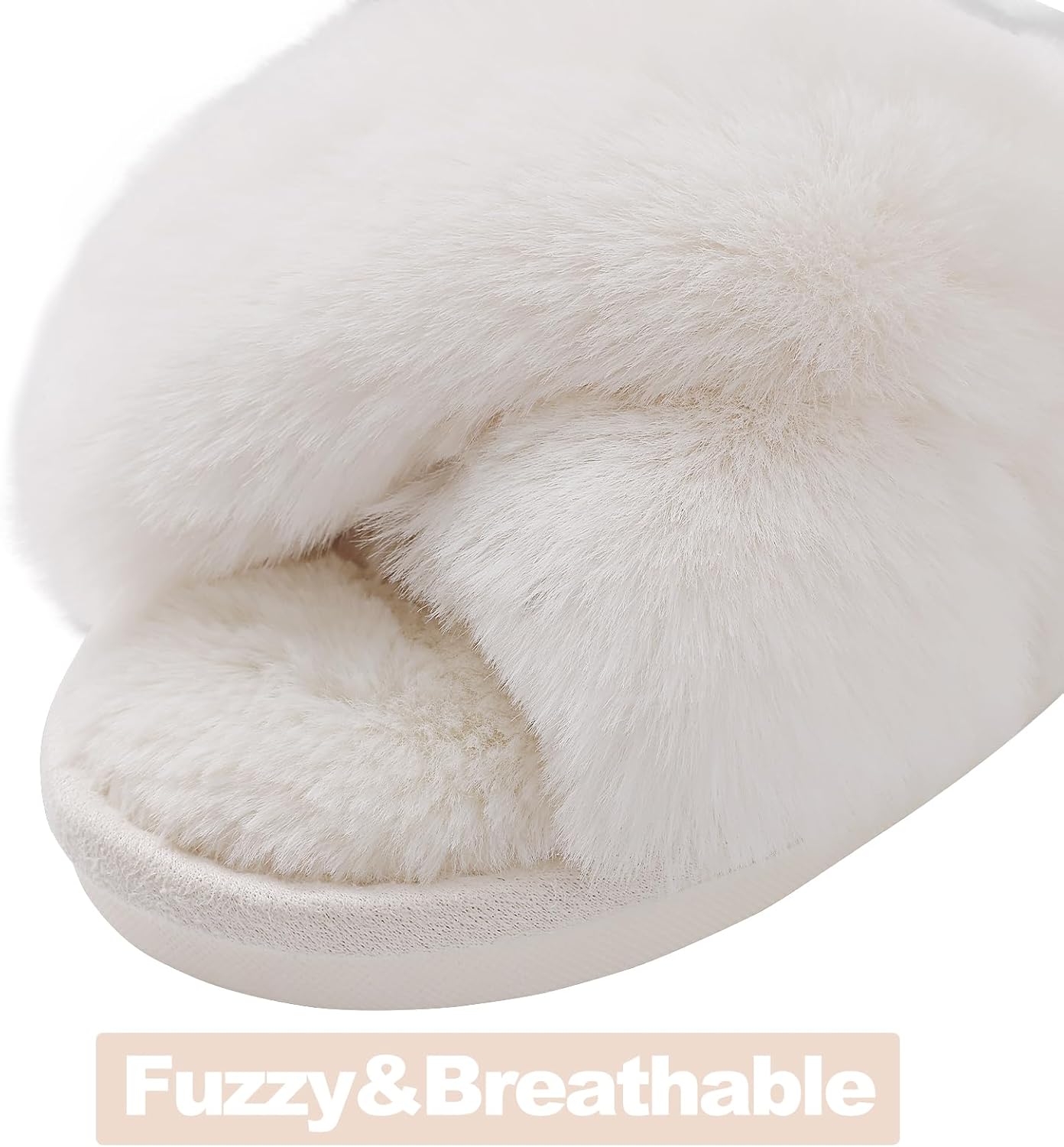 Fuzzy Slippers met Memory Foam - CloudStep