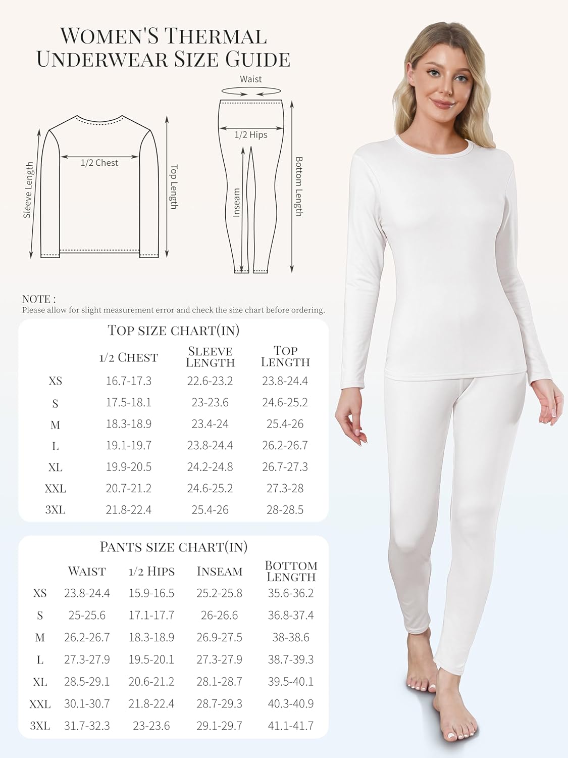 Thermo Ondergoed voor Vrouwen - Sophie