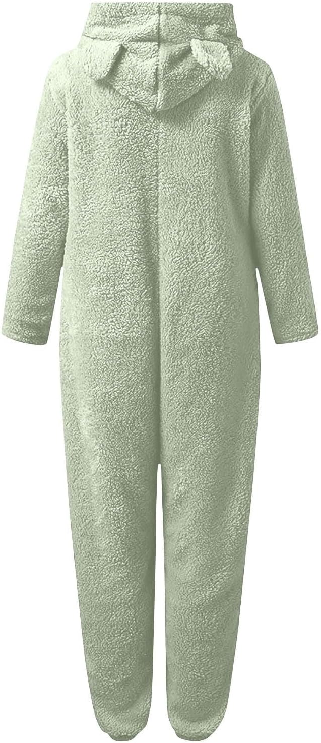 Sherpa Fuzzy Onesie met Capuchon - CozyCat