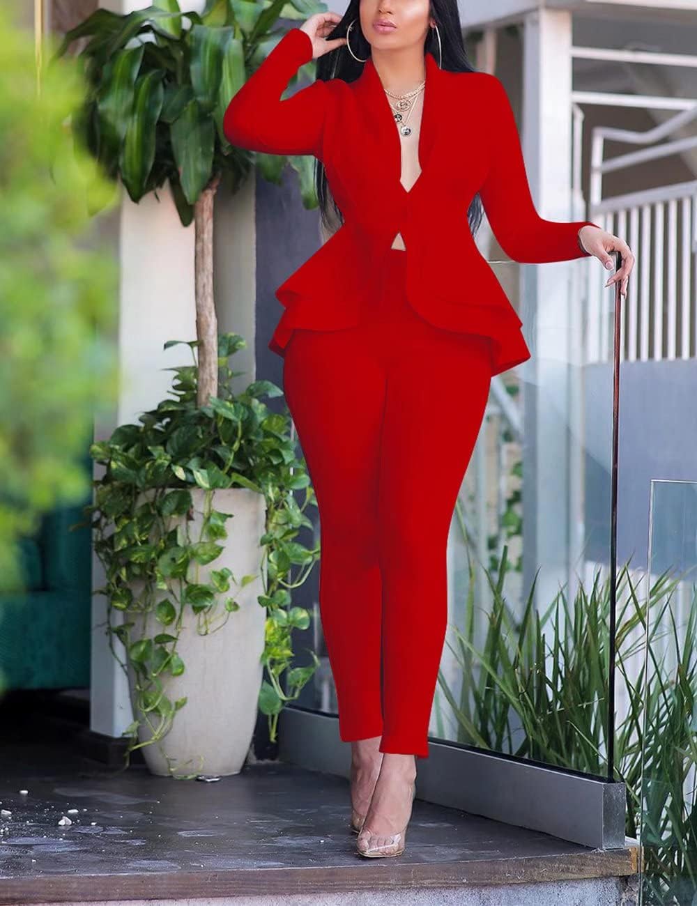 Blazer en Broek Set - Faylinn