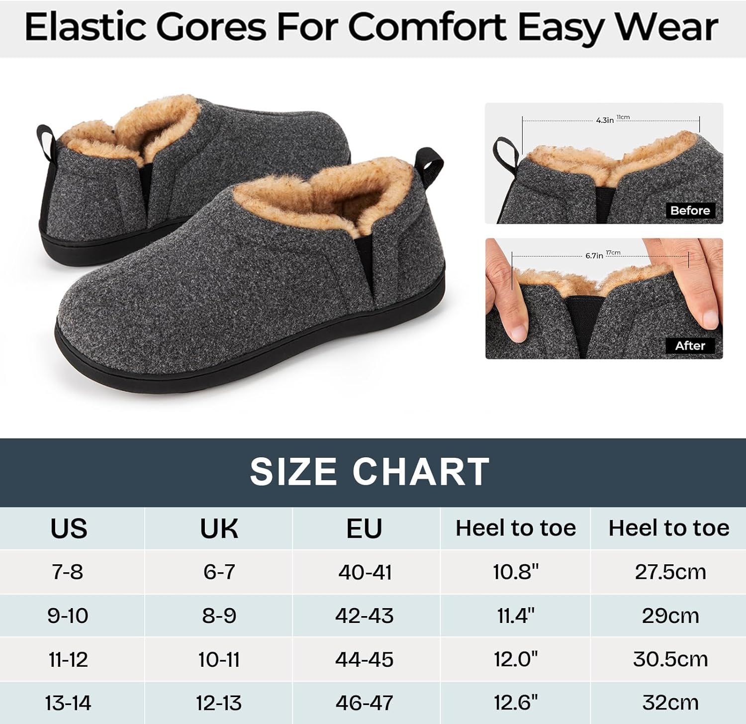 Warme Winter Pantoffels voor Heren - Noah