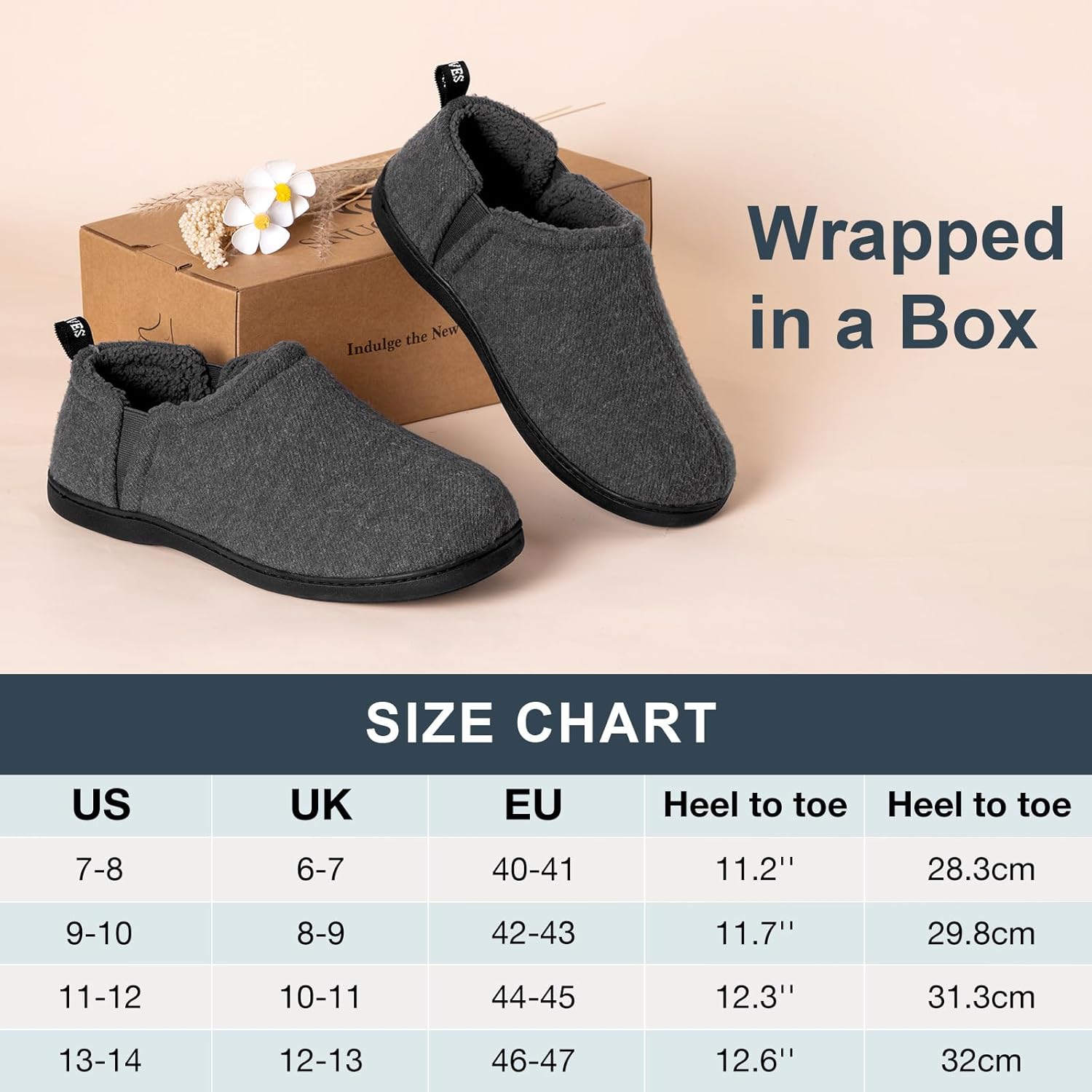 Warme Winter Pantoffels voor Heren - Noah