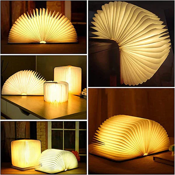 Opvouwbare Boekenlamp met Warme LED-Verlichting - StoryGlow