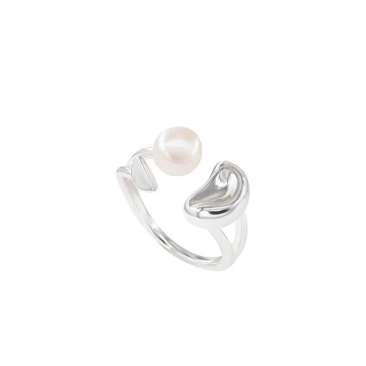Parelboon Verstelbare Ring - Elin