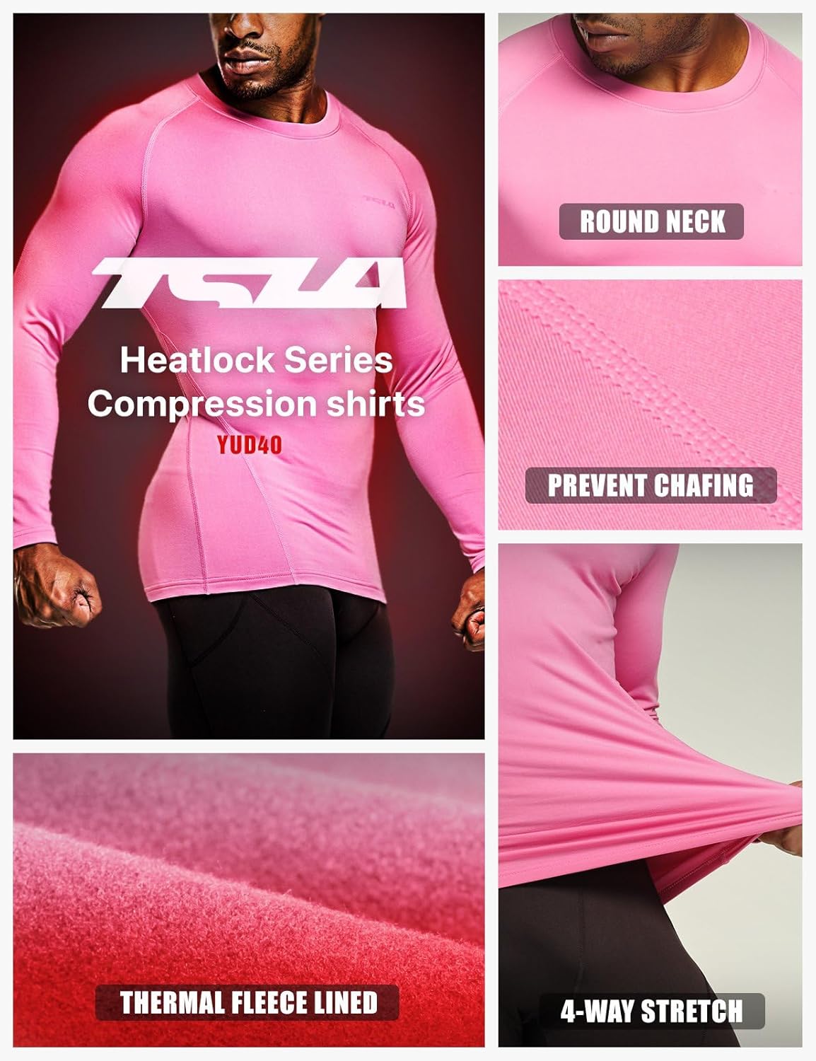 Heren Thermoshirt met Lange Mouwen - Alex