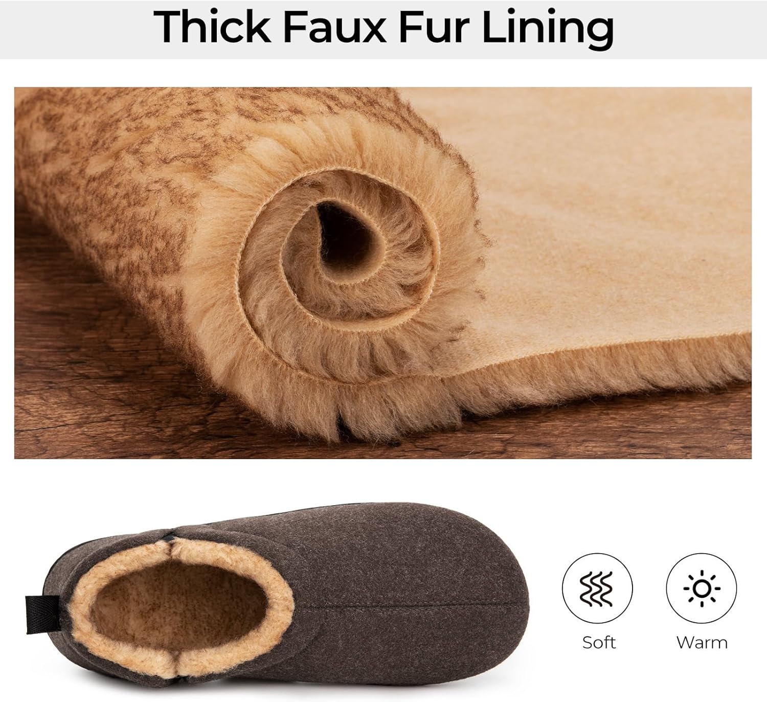 Warme Winter Pantoffels voor Heren - Noah