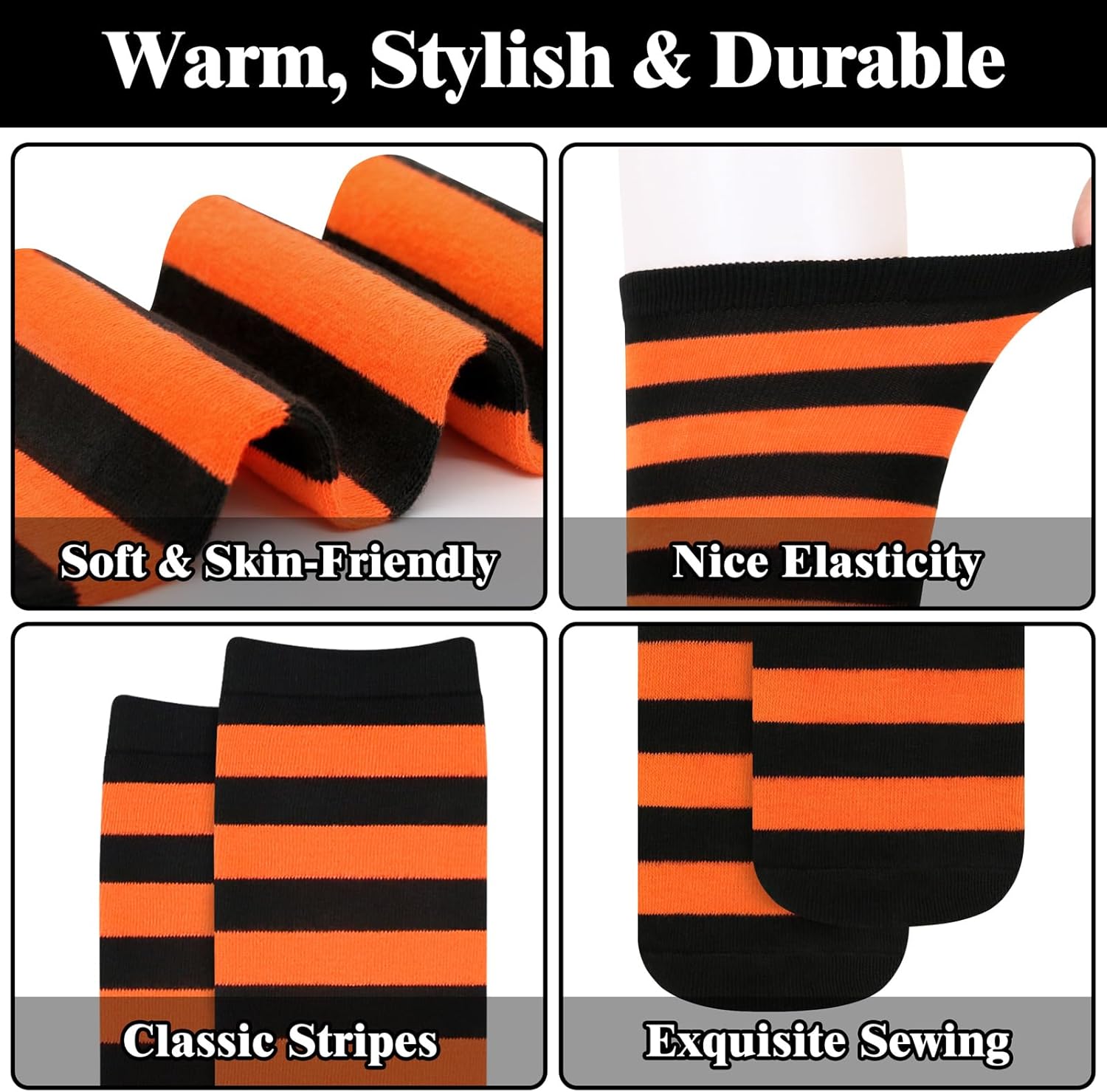 Knee High Sokken - Lila