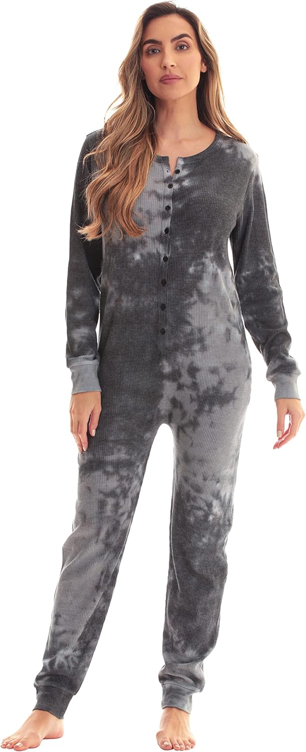 Thermal Onesie met Ronde Hals - CozyPlaid