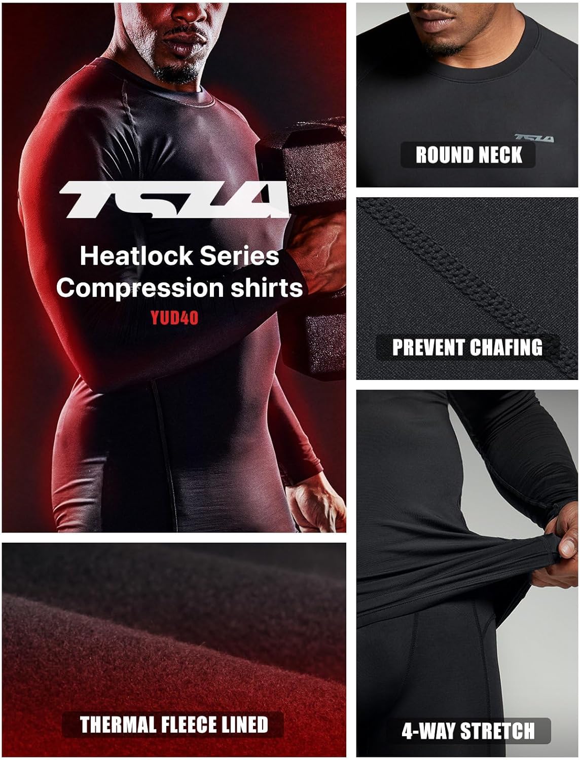 Heren Thermoshirt met Lange Mouwen - Alex