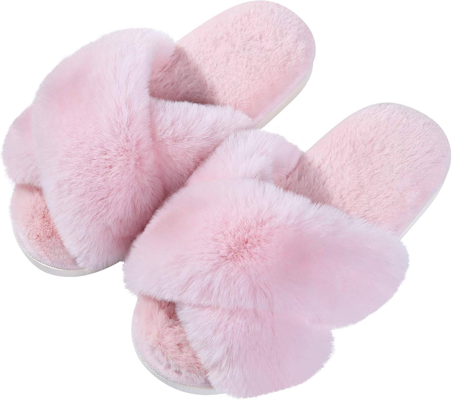 Fuzzy Slippers met Memory Foam - CloudStep