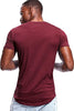 Lässig en figuuraccentuerend heren V-hals T-shirt – Jonas