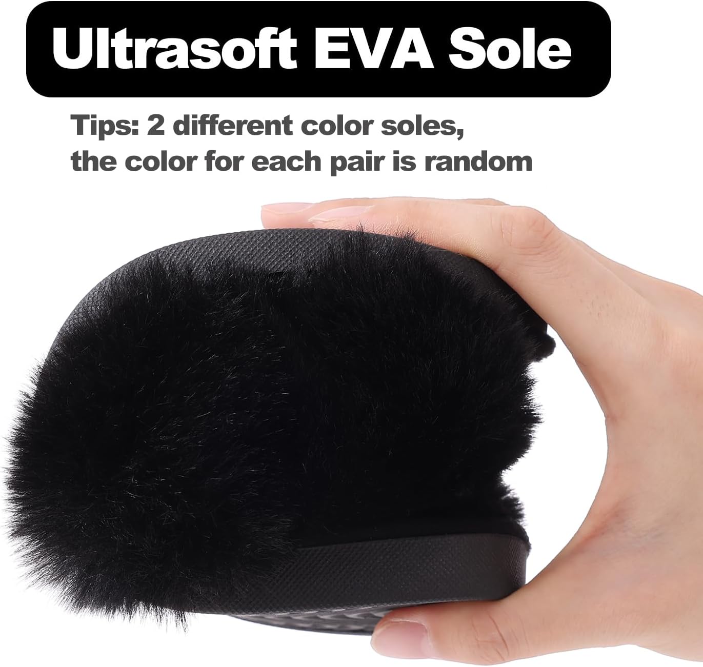 Fuzzy Slippers met Memory Foam - CloudStep