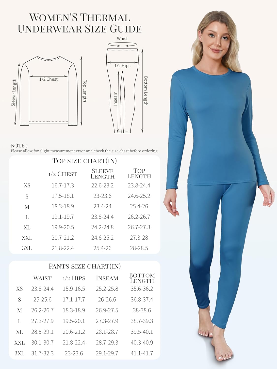 Thermo Ondergoed voor Vrouwen - Sophie