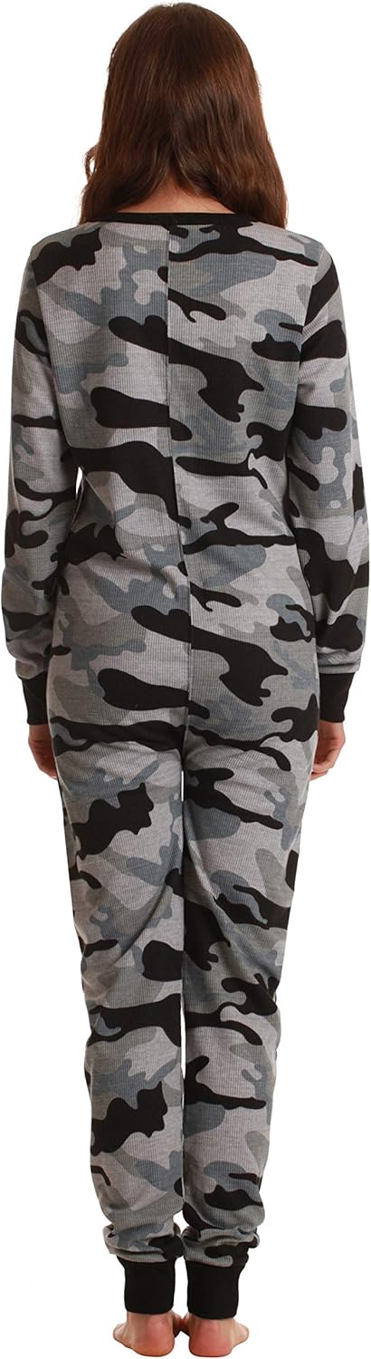 Thermal Onesie met Ronde Hals - CozyPlaid