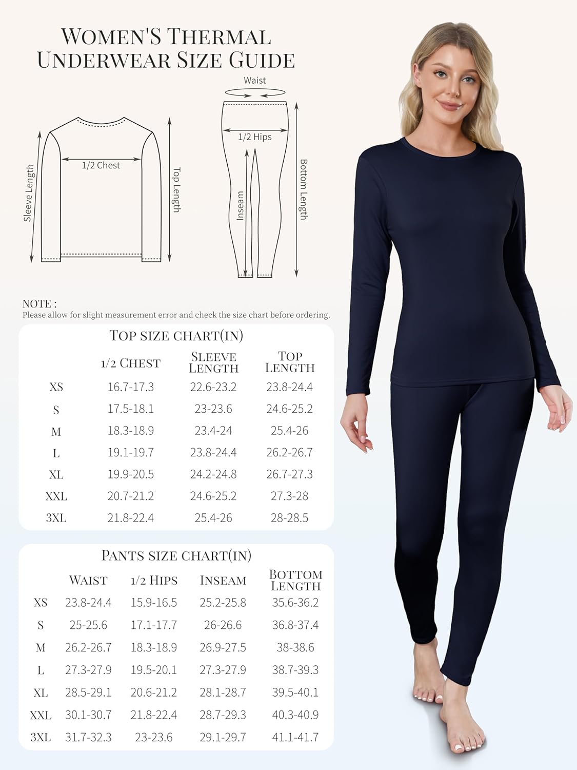 Thermo Ondergoed voor Vrouwen - Sophie