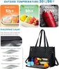 2-in-1 Geïsoleerde Lunch- en Laptoptas voor Werk en Reizen
