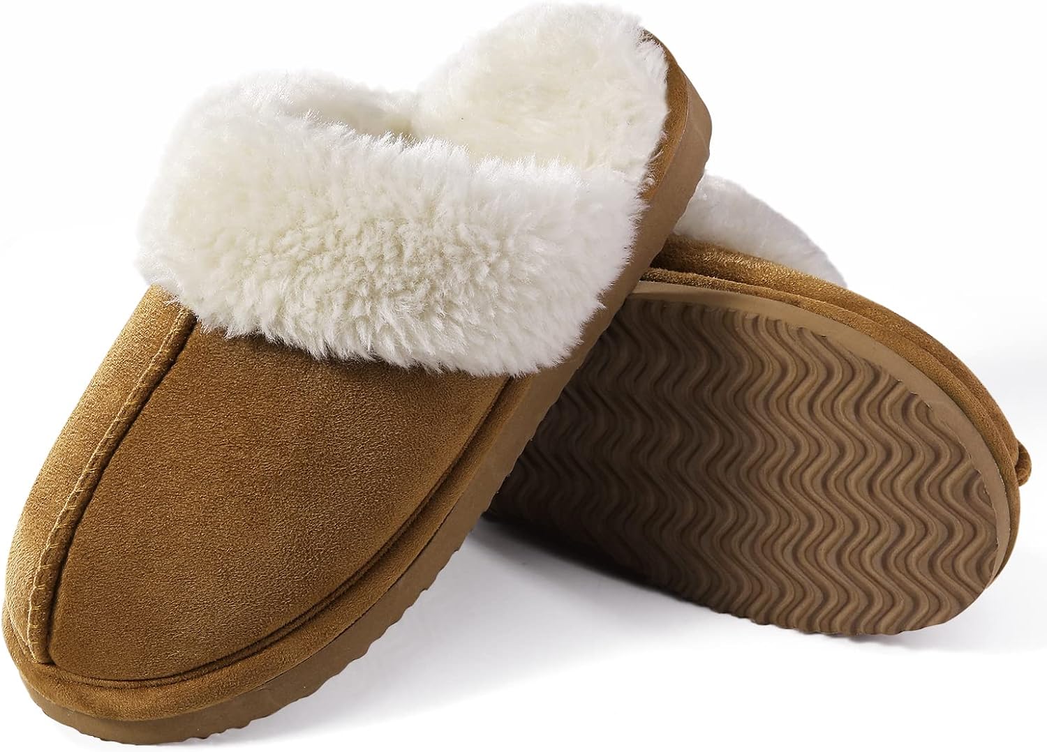 Fuzzy Memory Foam Pantoffels - SoftStep