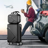 2-delige ABS Harde Koffer Set met TSA-slot & 360° Draaiwielen