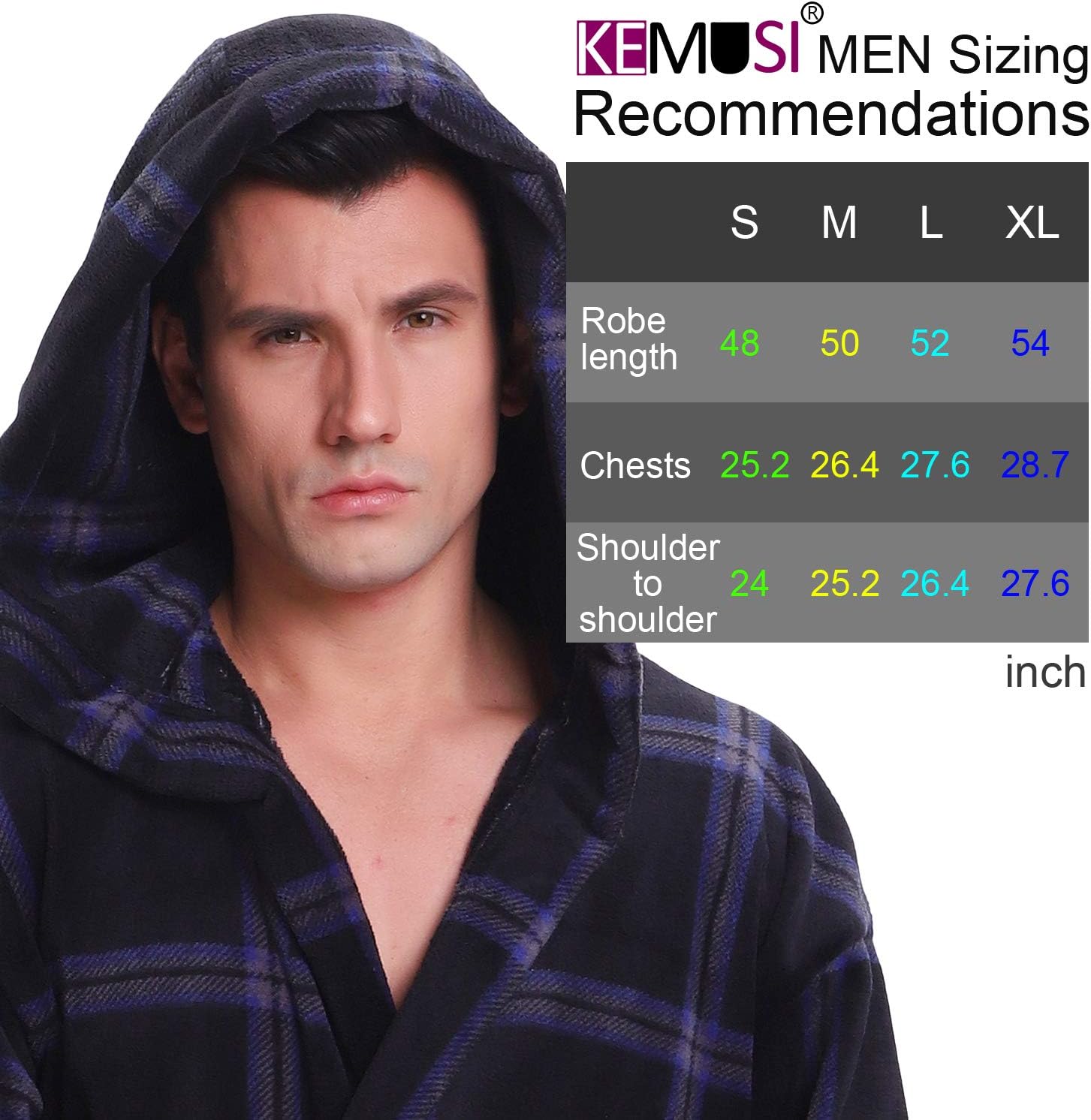 Luxe Heren Badjas met Capuchon - Lars