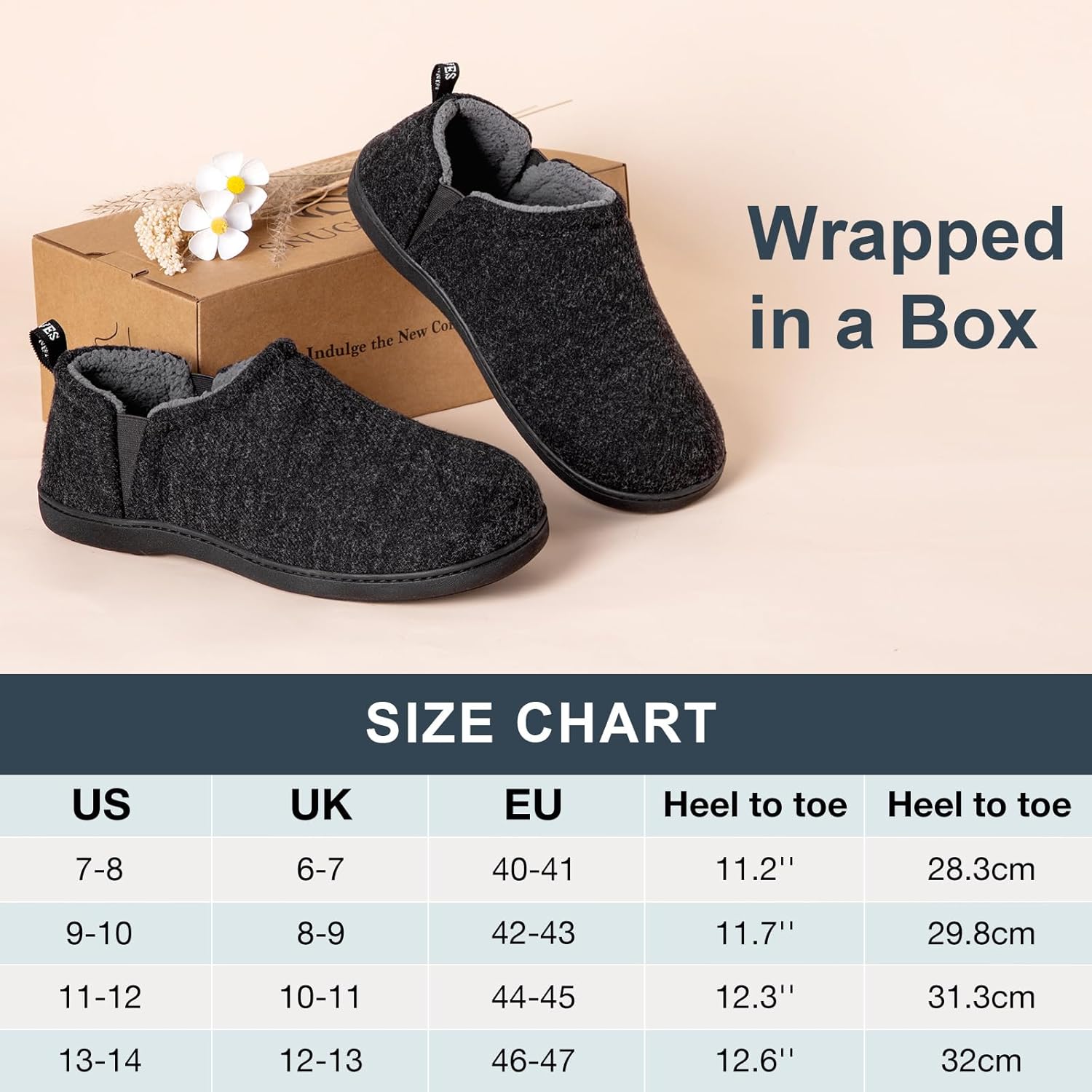 Warme Winter Pantoffels voor Heren - Noah