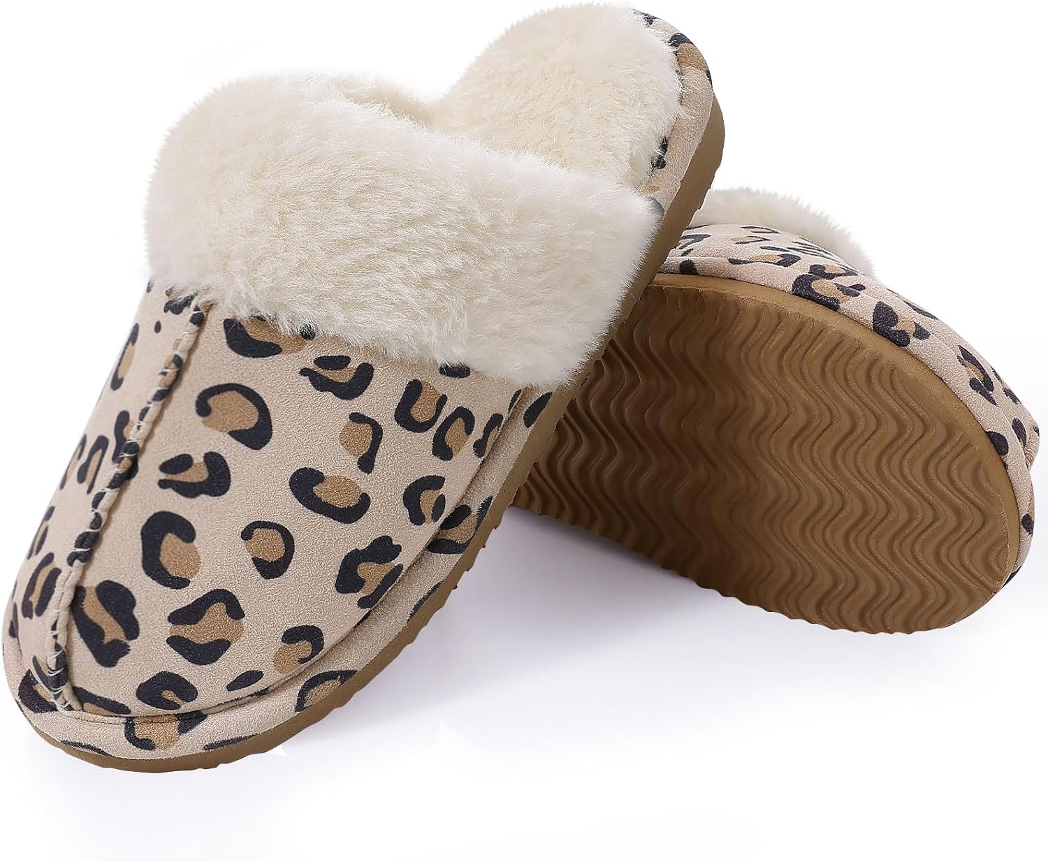 Fuzzy Memory Foam Pantoffels - SoftStep