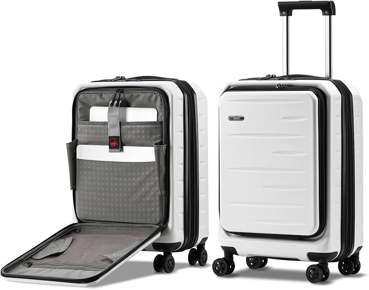 Uitbreidbare Kofferset met Voorklep & TSA-slot – Skyward