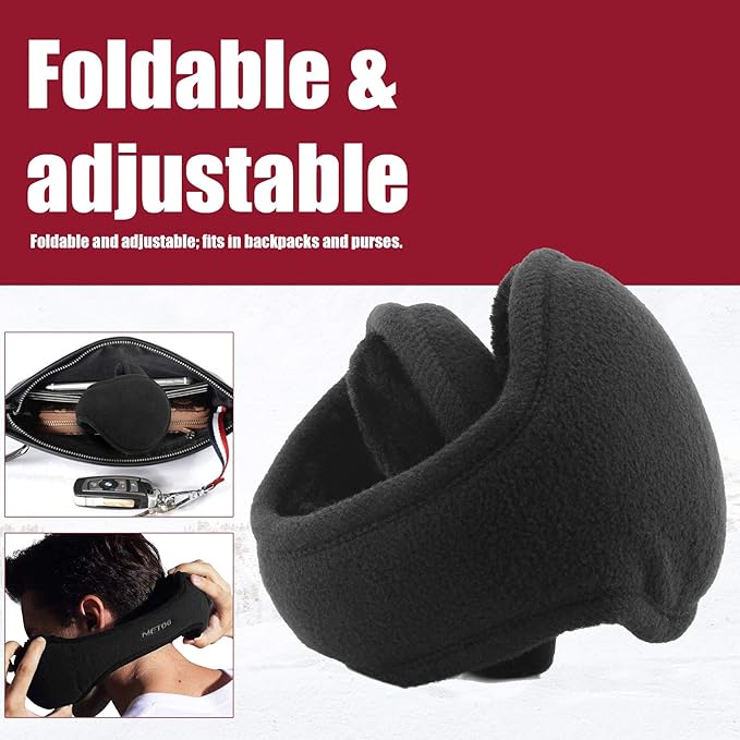 Unisex Warme Fleece Oorwarmers - FreezeEase