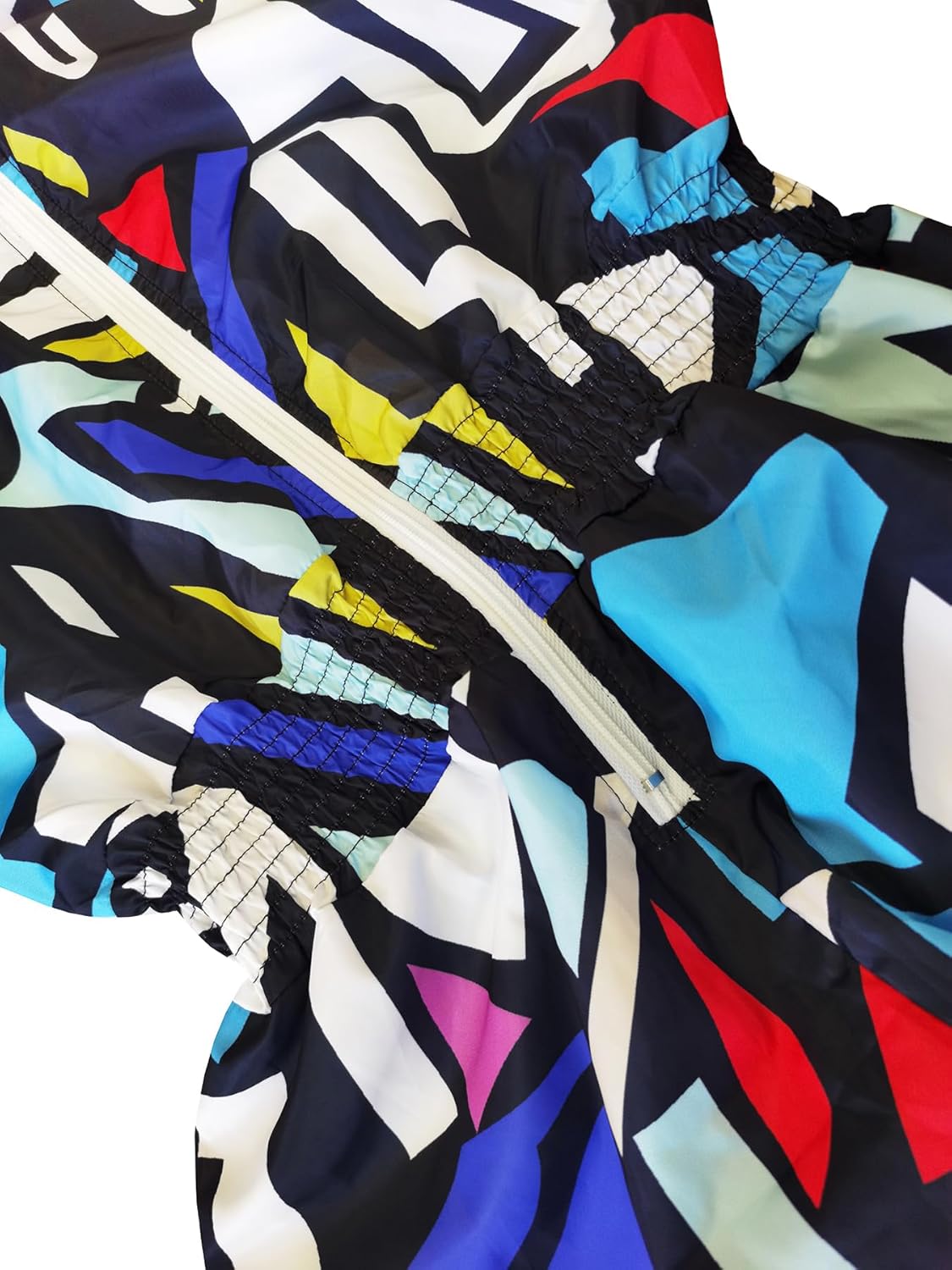 Retro Dames Windbreaker Jumpsuit - Elodie