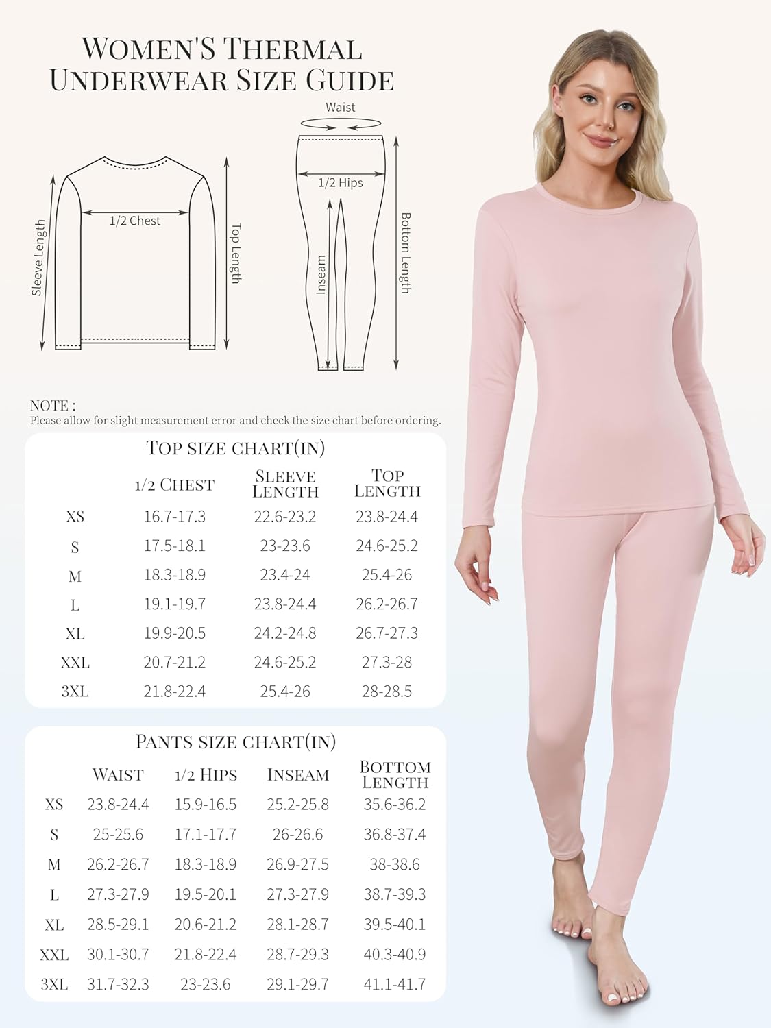 Thermo Ondergoed voor Vrouwen - Sophie