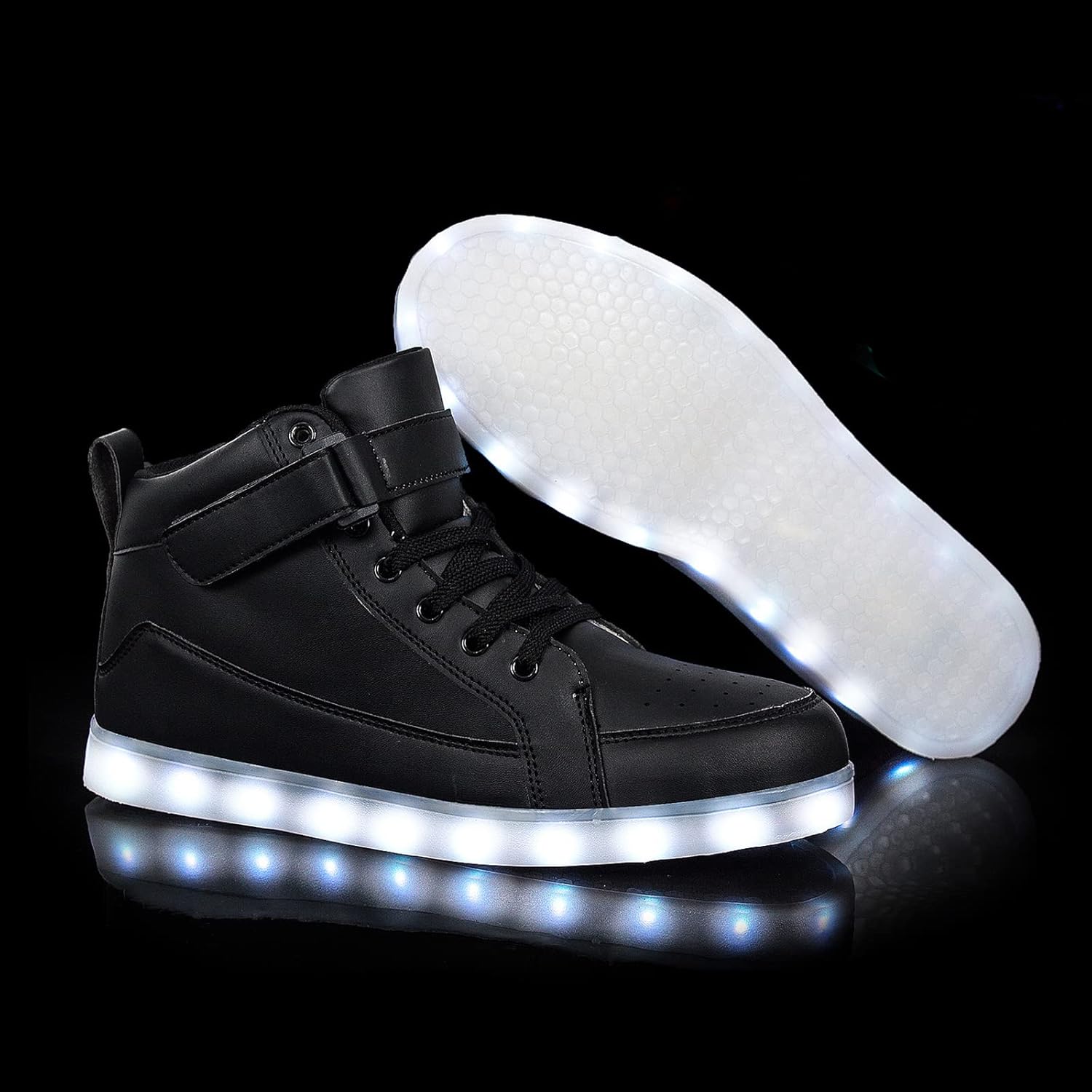 Trendy LED Sneakers met Oplaadbare Verlichting - LumaBoost